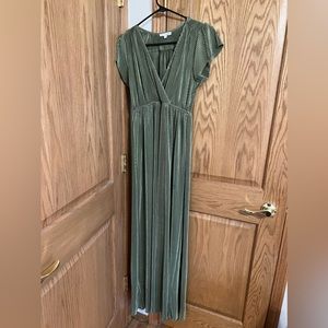 Baltic Born pleated maxi dress